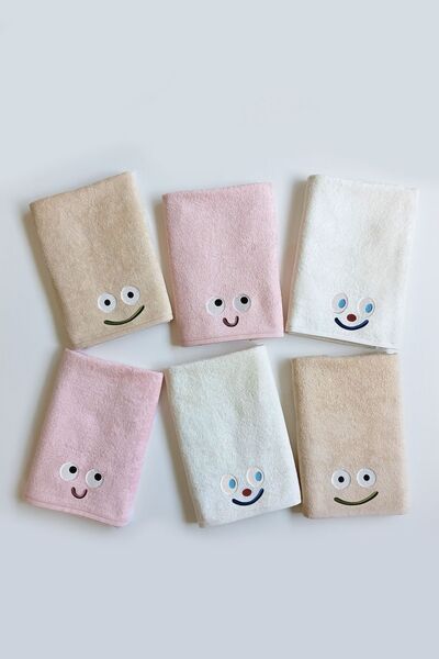 Comfort Home 30x50cm 6 Parça El Havlusu | Yüz Havlusu | Mutfak Havlusu