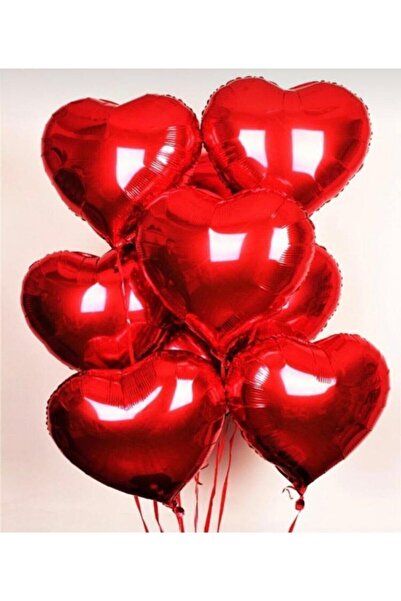 Ax Axentia 5 Pieces Red Foil Heart Flying Heart Balloons - Romantic Marriage Proposal, 32 Inch