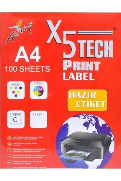Hazır Etiket 99,1x93,1 Mm 100'lü