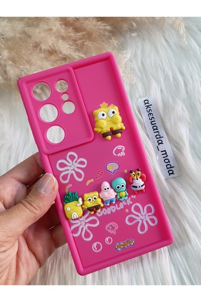 Aksesuarda Moda غطاء سيليكون متوافق مع SAMSUNG GALAXY S23 ULTRA متوافق مع SAM...