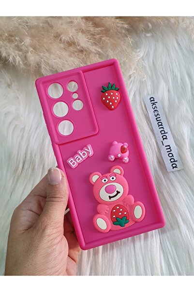 Aksesuarda Moda حافظة سيليكون متوافقة مع هاتف سامسونج S24 ULTRA