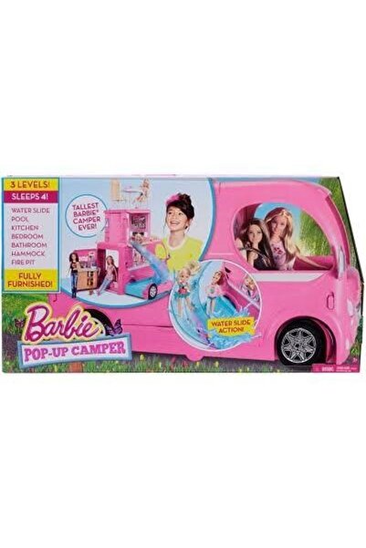 mattel Barbie Yeni Pembe Karavan