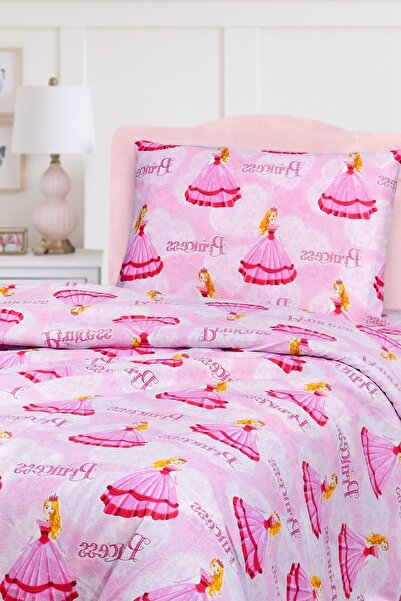 Comfort Home Σετ Παπλωματοθήκη από βαμβακερό σχέδιο Princess Μονό