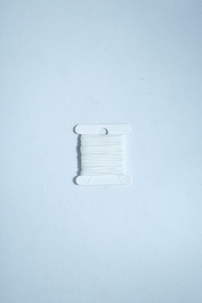 Eskişehir hobi sanat White Pearlescent 3 Meters 0.8 Mm Waxed Rope Necklace - Rope Bracelet Design