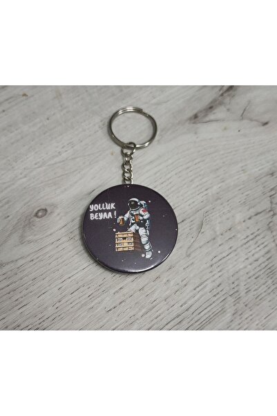 Visale Store سلسلة مفاتيح كحولية لرائد الفضاء - مع فتاحة