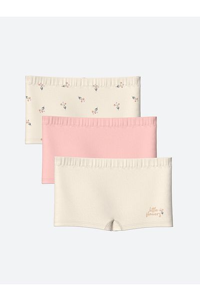 LC Waikiki LCW Printed Girls Boxer 3-pack