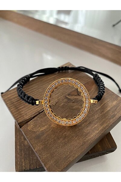 fanjew Yarım Altın Uyumlu Bileklik,yarım Altın Takılan Bileklik, Çeyreklibile...