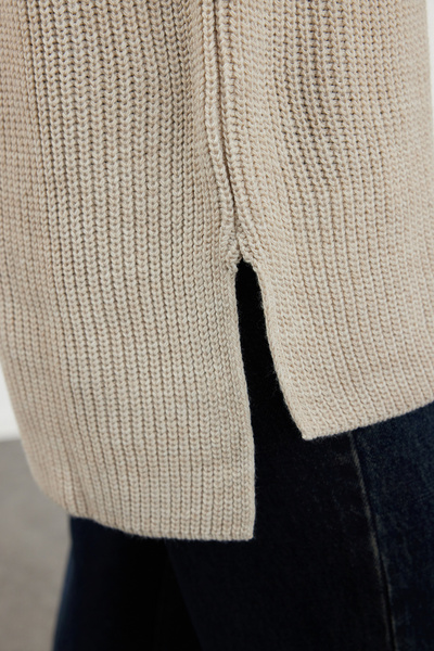 Trendyol Collection Pulover de tricotaj cu croială largă cu gât - TWOAW25KZ00131