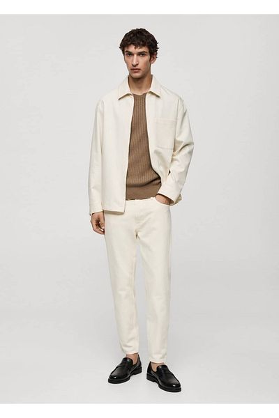 MANGO Man Ben Tappered Fit Jean Παντελόνι