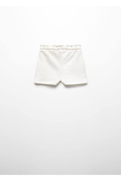 MANGO Baby Beli bağcıklı pamuklu şort