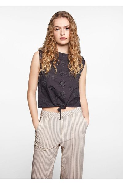 Mango Teen White Pants for Kids