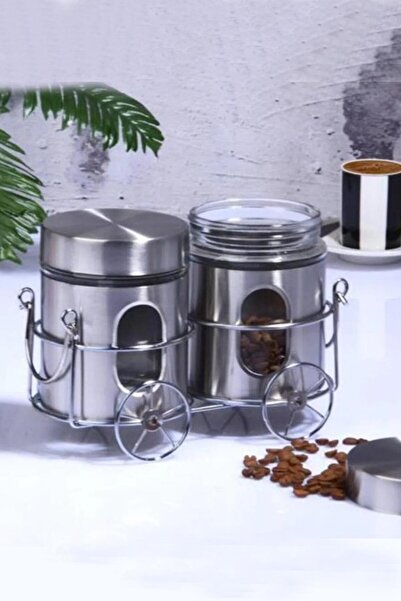 Kosova Cam-425 Metal 2 Li Kavanoz Seti Araba 22823