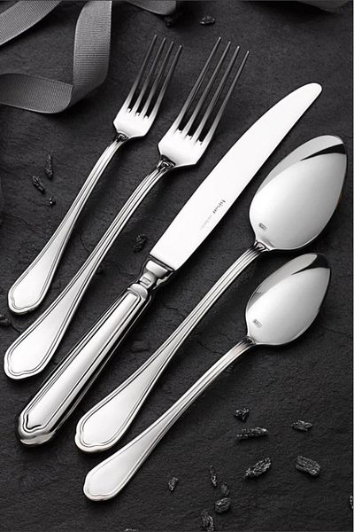 Hisar Florence 84 Piece Steel Fork Spoon Knife Set