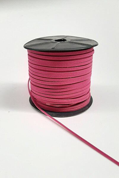 Hayalperest boncuk Ață de căprioară fucsia