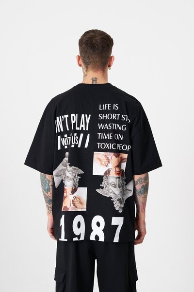 Machinist Ανδρικό μπλουζάκι Hunt Your Dreams με στάμπα μεγάλου μεγέθους