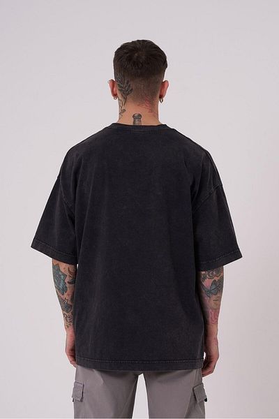 Machinist Мъжка тениска Free Sprit Wash Oversize Asphalt