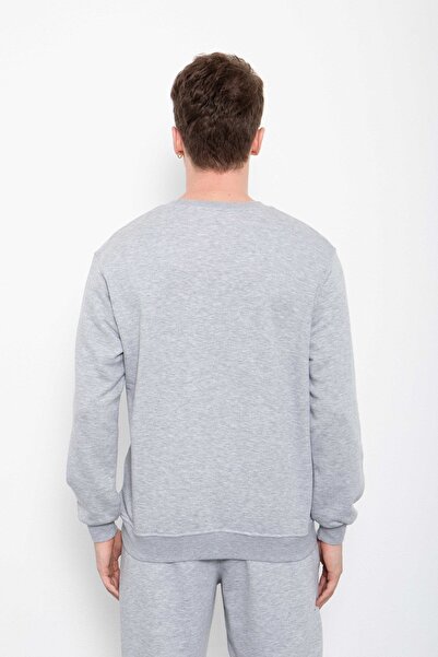 Machinist Κανονικό μπλουζάκι χωρίς σαρντόνια Γκρι μελανζ