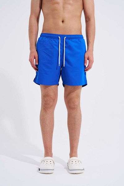 Machinist Pantaloni scurți Blue Basic Sea pentru bărbați