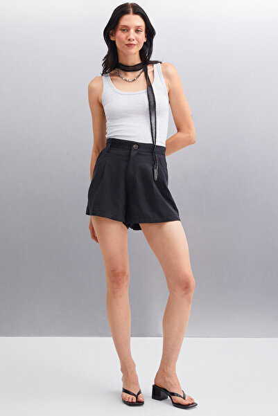 GRIMELANGE Romına Kadın Fitilli Esnek Kumaşlı Vücudu Saran Organik Pamuklu Grimelanj Atlet