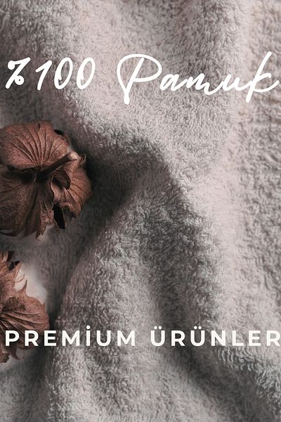 mercan rose Premium- Patterned Luxury Cotton Towel Set 30X50 cm - Gift Box, Practical Use in Kitchen