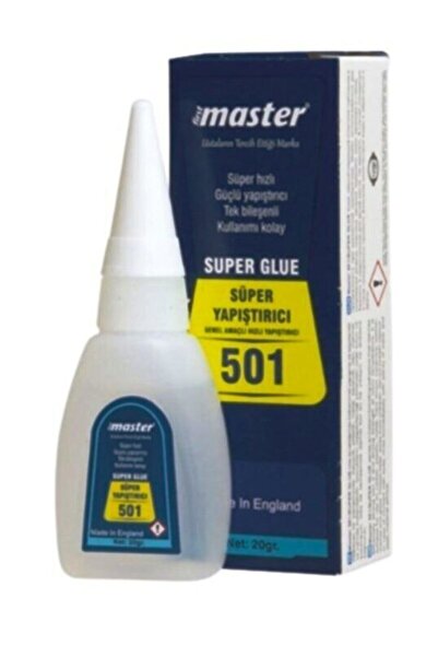 Master 20gr 501 Japon Hızlı Güçlü Yapıştırıcı