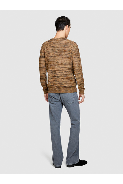 Sisley Ανδρικό πουλόβερ από μαλλί και μαλλί μείγματος μαλλί