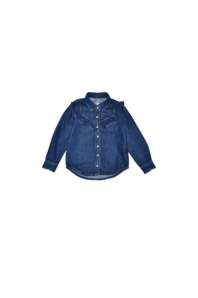 Lee Cooper Дънкова риза Cherry за момиче в тъмносиньо