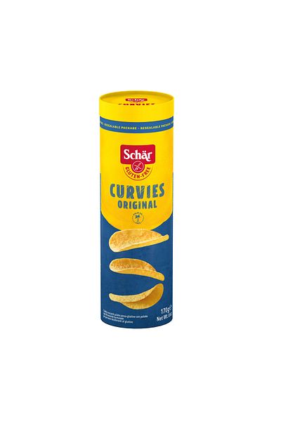 Schar Curvies Original Gluten-Free Potato Chips 170 Gr