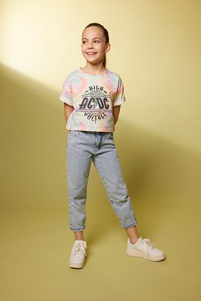 DeFacto Dívčí kalhoty Slouchy Jeans Z2944a623sm