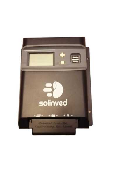 SOLİNVED MPPT ŞARJ KONTROL CİHAZI