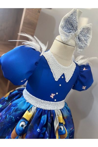 NA ADDESIGN Rochie drăguță din tul umflat pentru fetiță