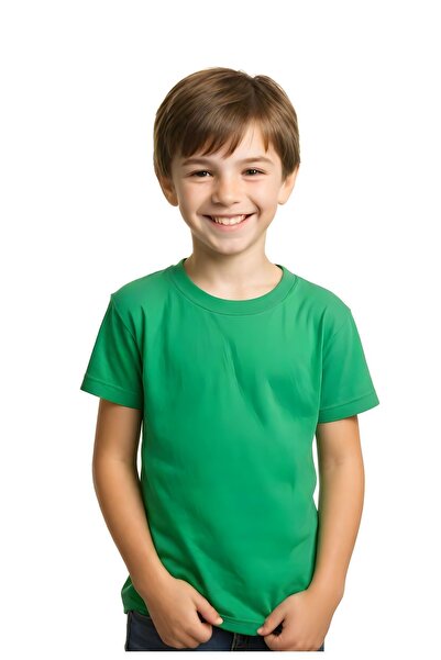 YA KO KİDS TRICOU UNISEX COPII DREPT MECĂ SURTA