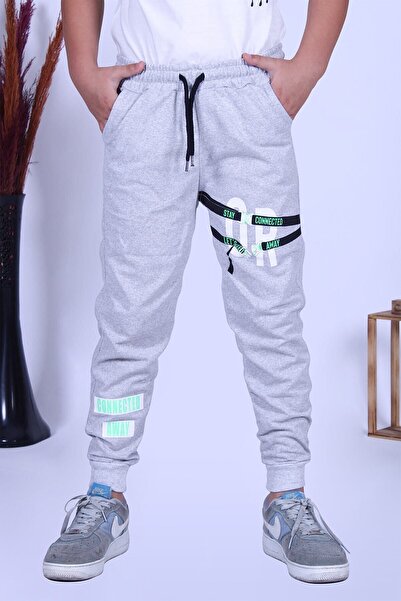 YA KO KİDS Ya-ko Kids Or Printed Boys' Sweatpants