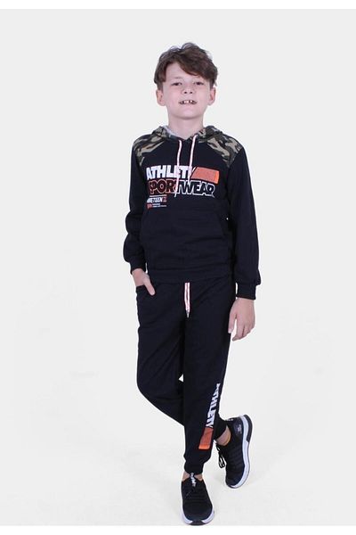 YA KO KİDS BOY BOY'S TOP SET WITH POCKET DETAIL