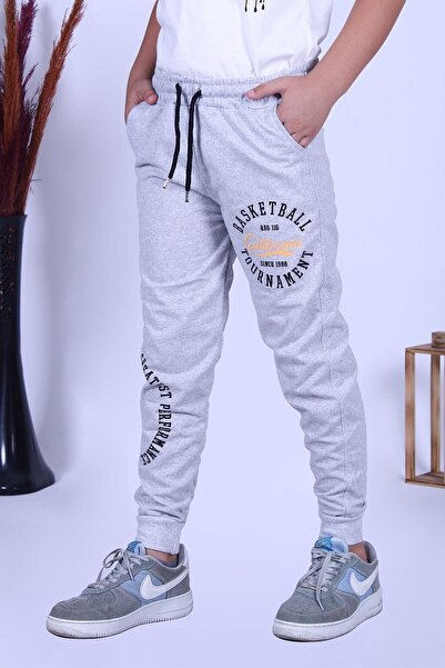 YA KO KİDS Ya-ko Kids Text Printed Boys' Sweatpants