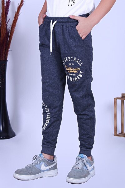 YA KO KİDS Ya-ko Kids Text Printed Boys' Sweatpants