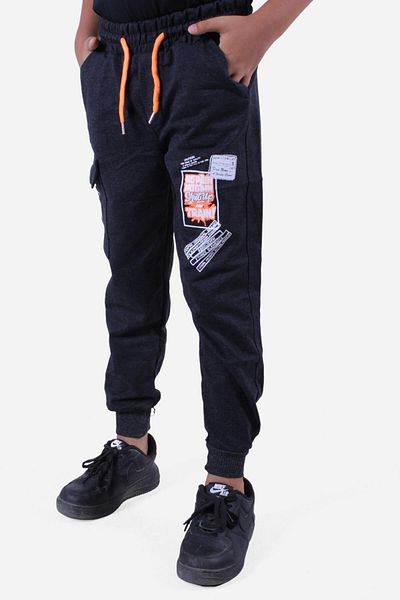 PANİO KİDS Pantaloni de sport jogger pentru băieți cu 3 buzunare cargo