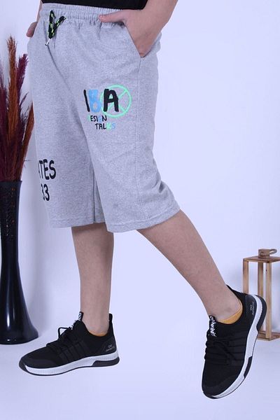 YA KO KİDS 133 Text Printed Capri pentru băiat