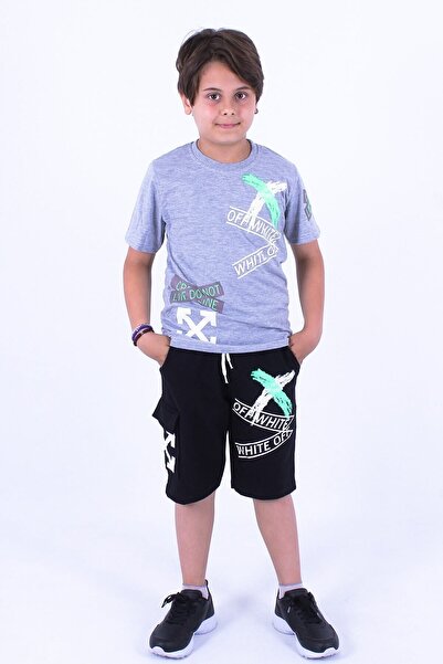 YA KO KİDS Set de costum capri pentru copii cu imprimeu Ya-ko Kids