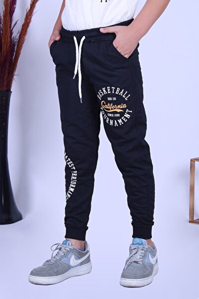 YA KO KİDS Ya-ko Kids Text Printed Boys' Sweatpants