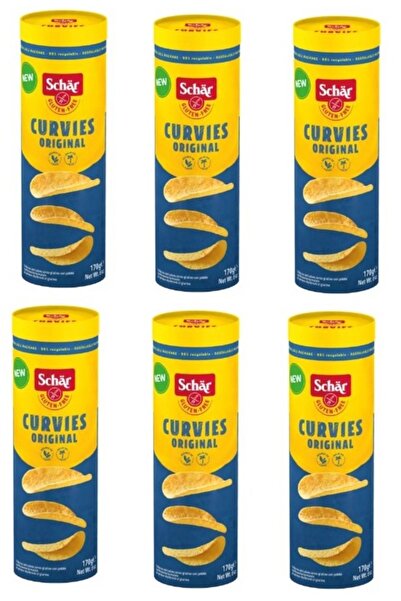 Schar Curvies Patates Cipsi 6lı Paket