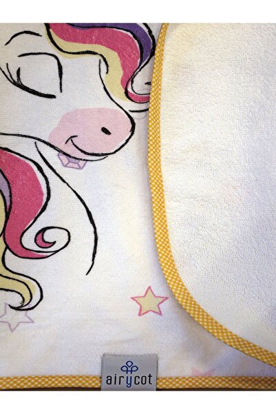 AİRYCOT Children's Poncho Towel Unicorn