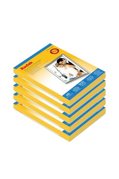 Kodak 270 Grams 10x15 Glossy 5 Pack Photo Paper