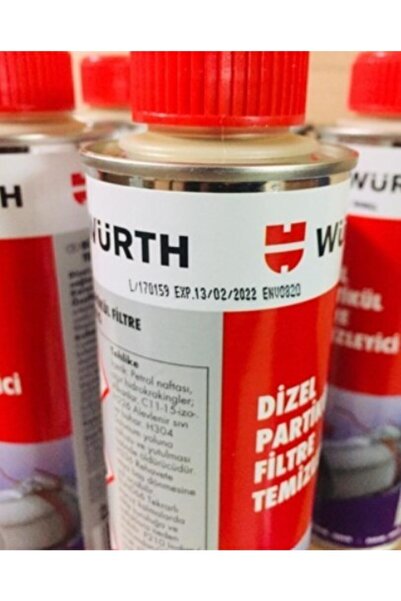 Würth Dizel Partikül Filtre Temizleyici ( Depoya Atılır ) 300 ml