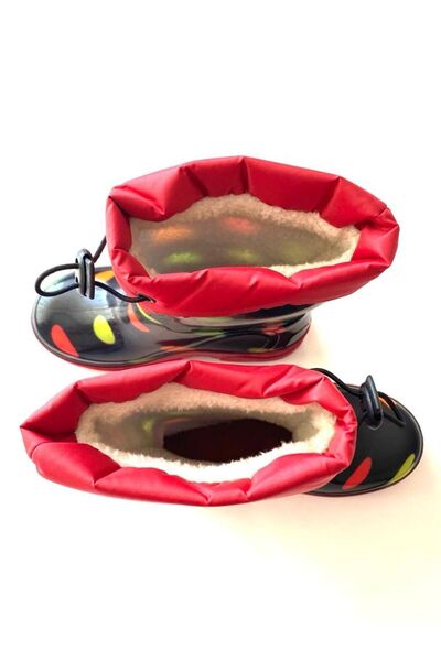 Machi Fifty5 Αδιάβροχα παιδικά μποτάκια βροχής με φλις εσωτερικά