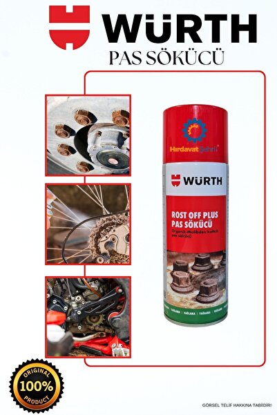 Würth Pas Sökücü Yağlayıcı Rost Off Plus 400 ml