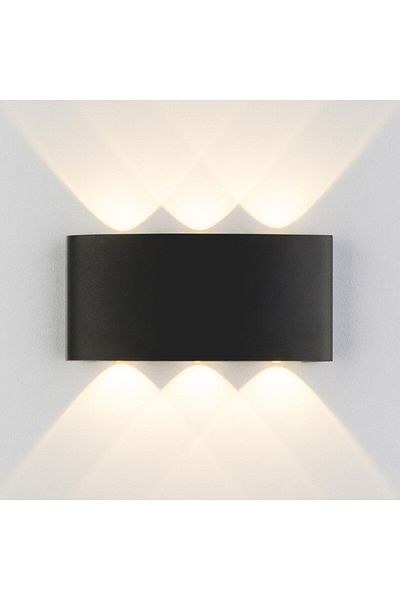Cata 10 W Two Way LED Wall Sconce - Daylight (3000K) - Black - IP44 - CT-8011