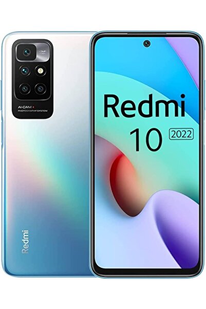 Xiaomi Yenilenmiş Redmi 10 2022 Blue 128 GB 4+2 GB Cep Telefonu (12 Ay Garantili) - B Kalite