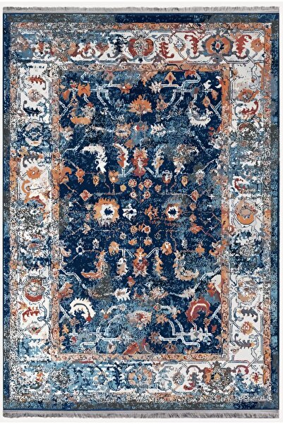 kilim home سجادة شانيل ذات قاعدة مضادة للانزلاق من سلسلة مارس