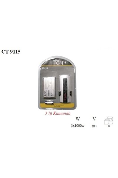 Cata Aydınlatma Ct-9115 Kumandası (3x1000w)